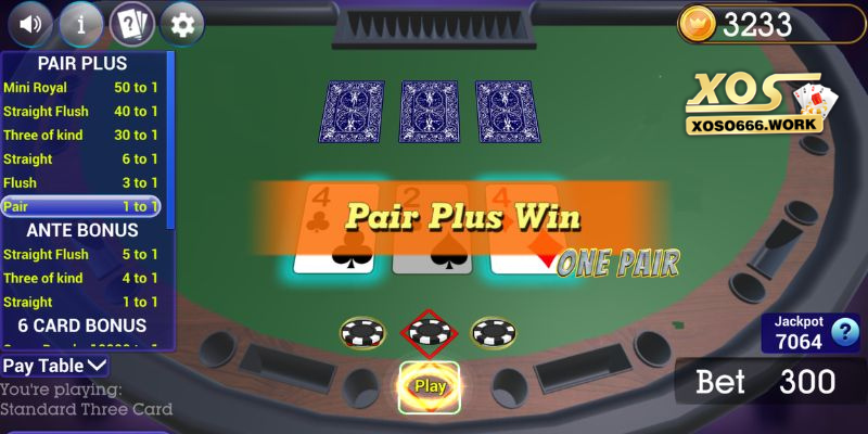 Hướng dẫn cách chơi Poker 3 lá căn bản