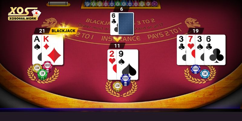 Các thao tác cơ bản trong Blackjack